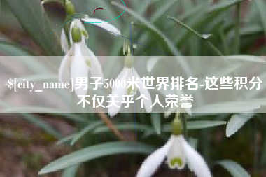 宜昌男子5000米世界排名-这些积分不仅关乎个人荣誉