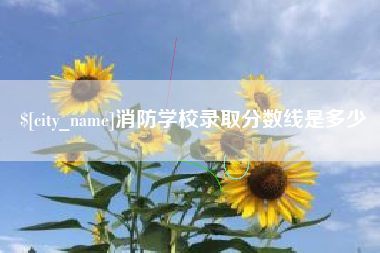 宜昌消防学校录取分数线是多少