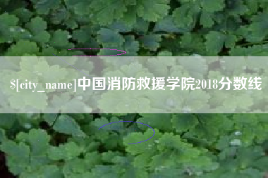 宜昌中国消防救援学院2018分数线