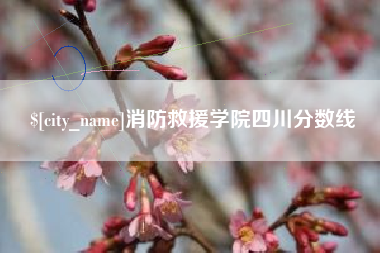 宜昌消防救援学院四川分数线