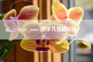 宜昌数字九宫格玩法