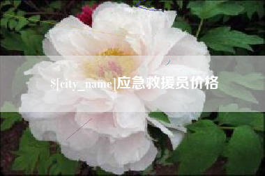 宜昌应急救援员价格