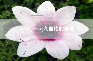 宜昌九宫格的来源