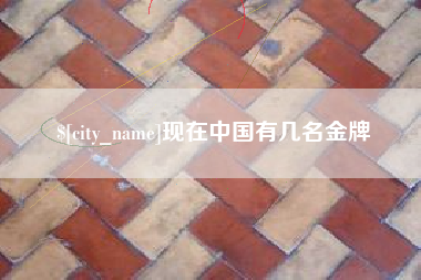 宜昌现在中国有几名金牌