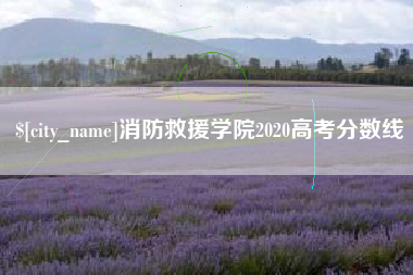 宜昌消防救援学院2020高考分数线