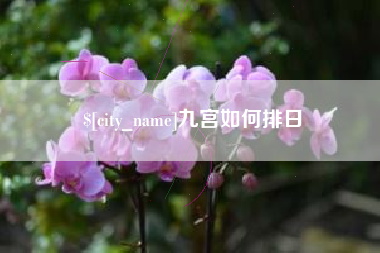 宜昌九宫如何排日