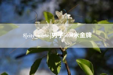 宜昌男子5000米金牌