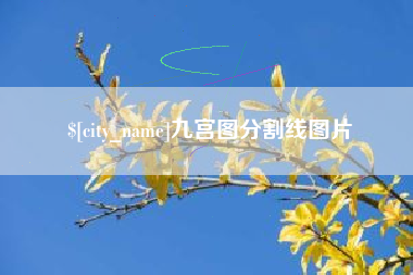 宜昌九宫图分割线图片