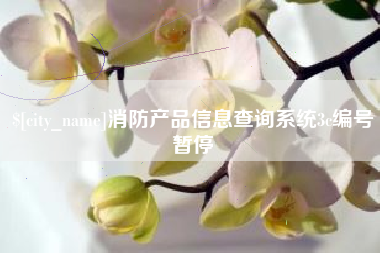 宜昌消防产品信息查询系统3c编号暂停