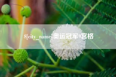 宜昌奥运冠军9宫格