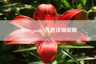 宜昌九宫详细说明