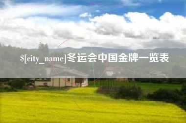 宜昌冬运会中国金牌一览表