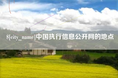 宜昌中国执行信息公开网的地点