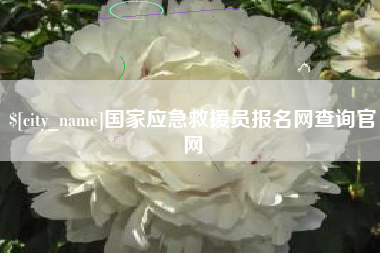 宜昌国家应急救援员报名网查询官网
