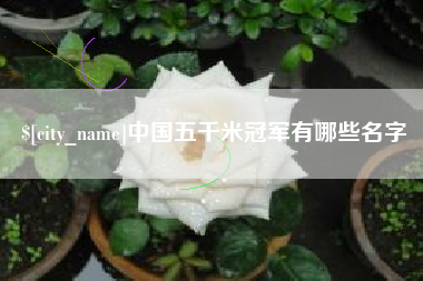 宜昌中国五千米冠军有哪些名字